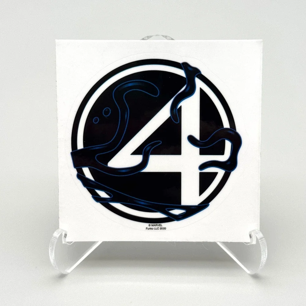 Funko Marvel Venomized Fantastic Four Logo Sticker Decal 3" - Picture 1 of 4